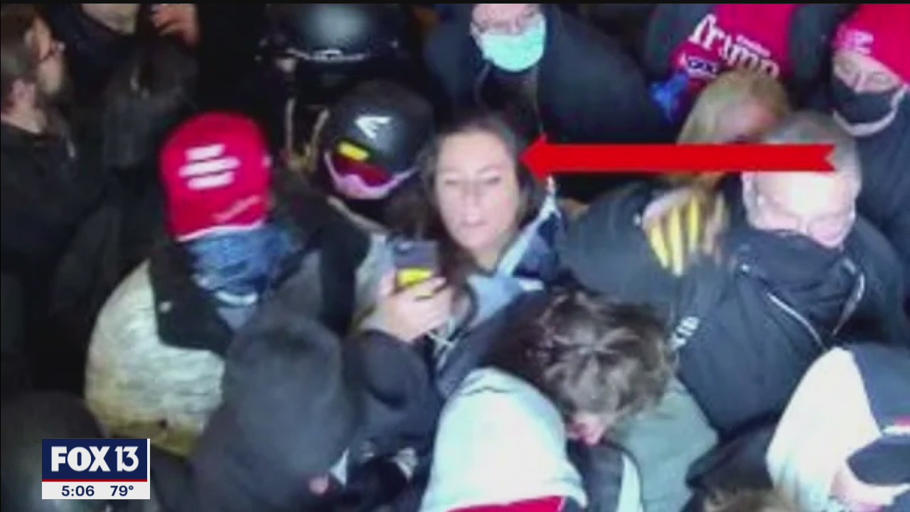 Lakeland woman charged in Capitol riots