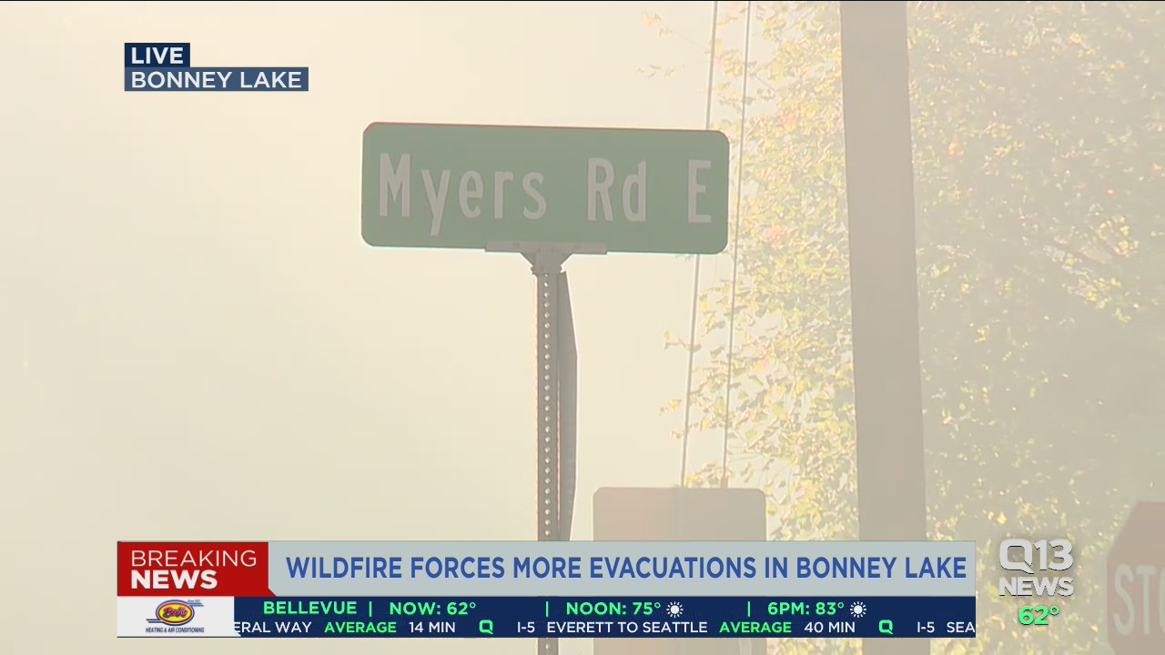 Sumner and Bonney Lake fire triples in size