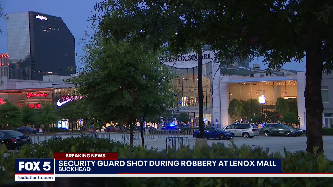 Security guard shot at Lenox Square Mall