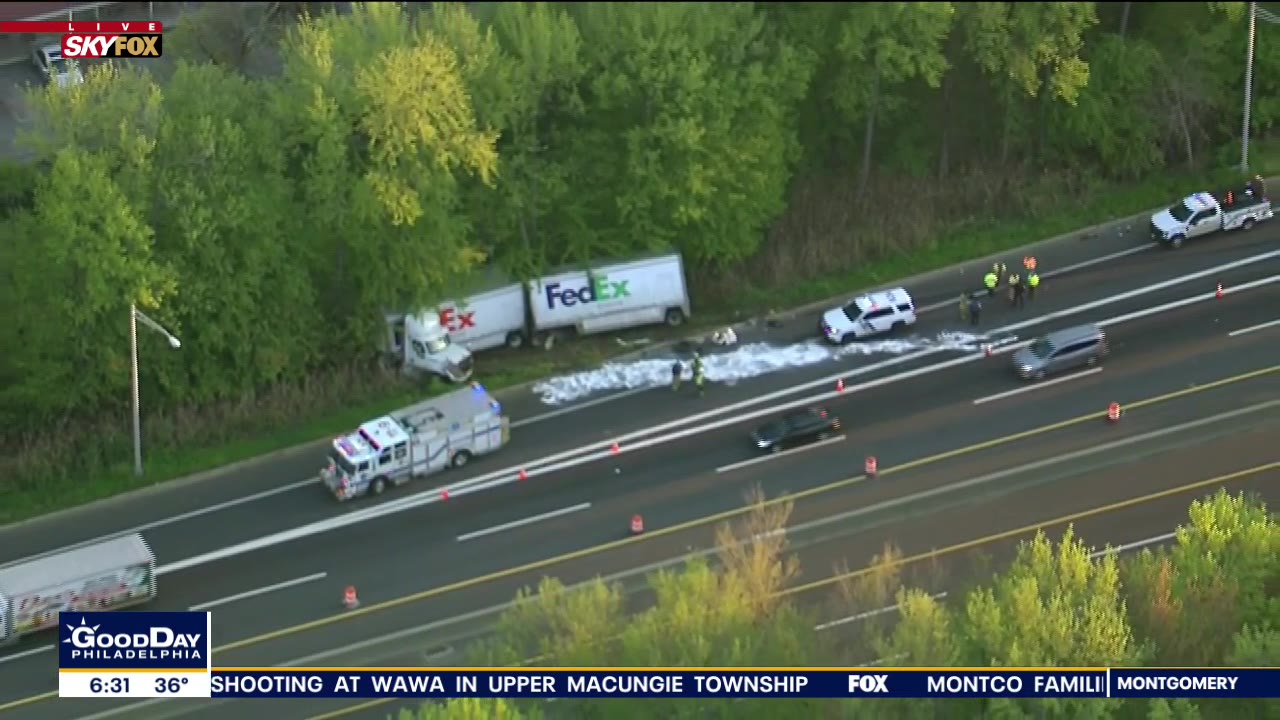 Tractor-trailer crash on NJ Turnpike causes massive traffic backup