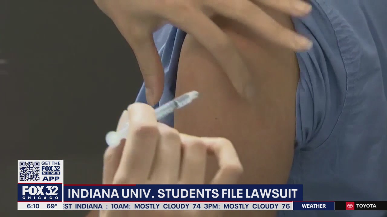 Indiana Univ. students file lawsuit against vaccination requirement