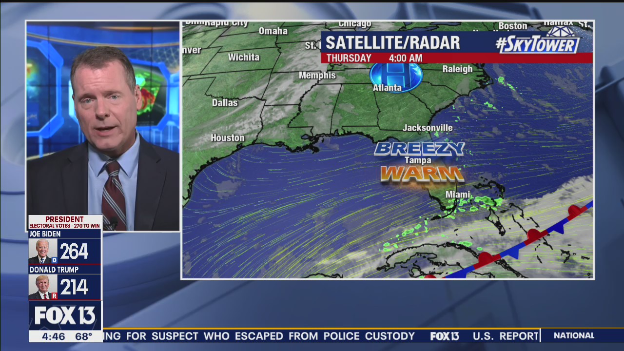 Thursday morning forecast