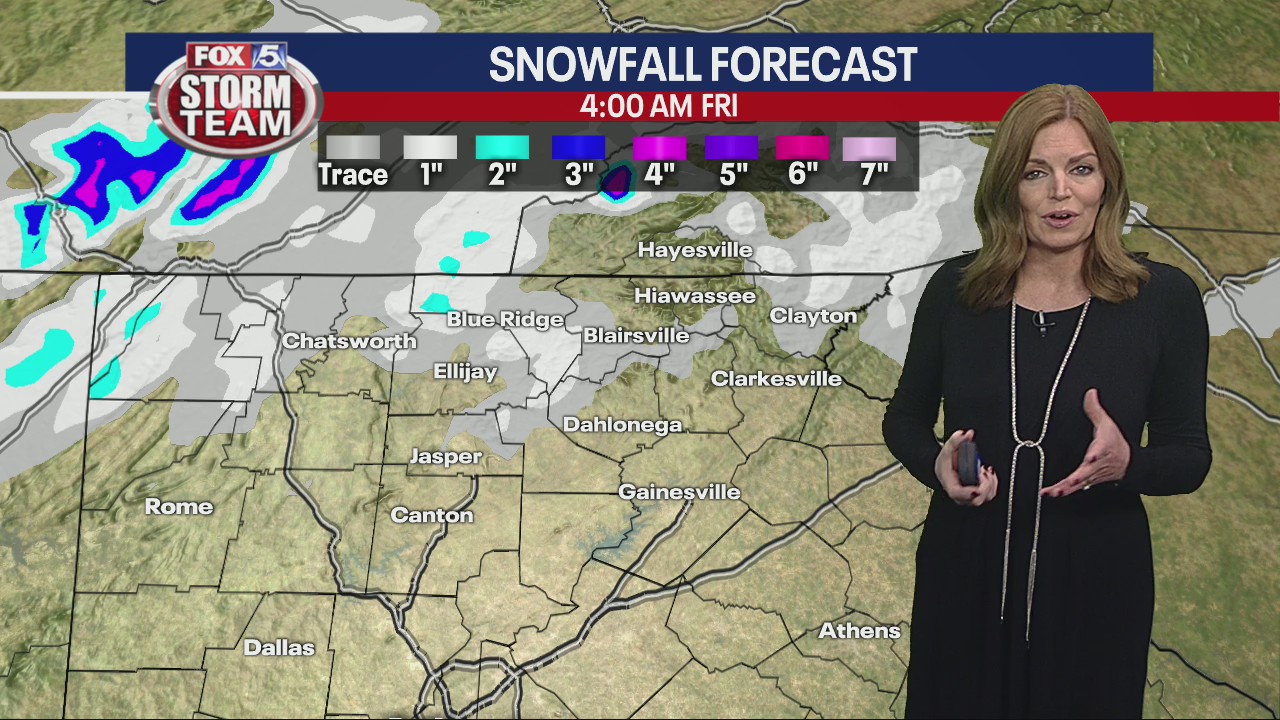 Thursday morning forecast