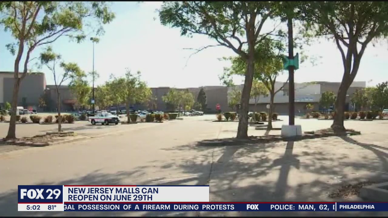 Governor Murphy announces New Jersey malls can reopen June 29th