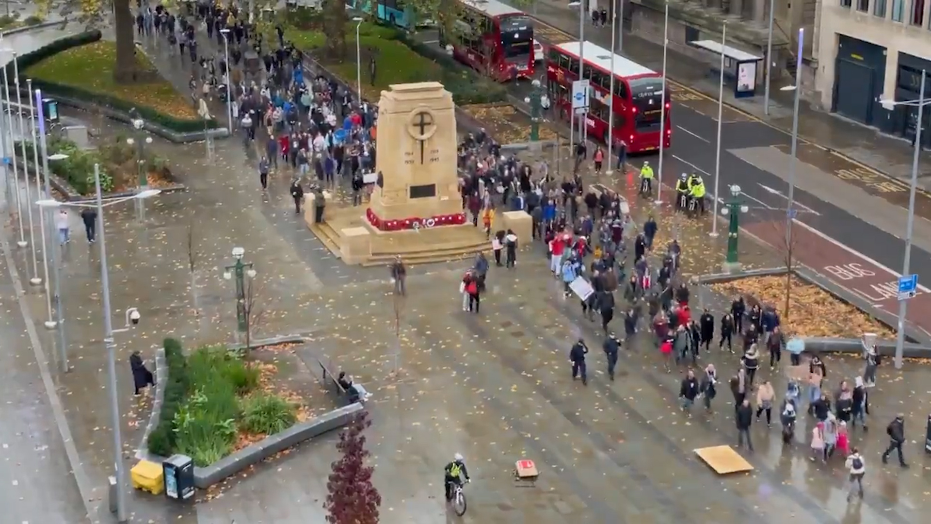 AntilLockdown protesters march in UK