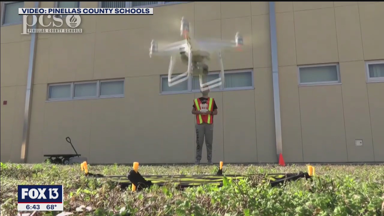 Taking flight at Pinellas County drone school