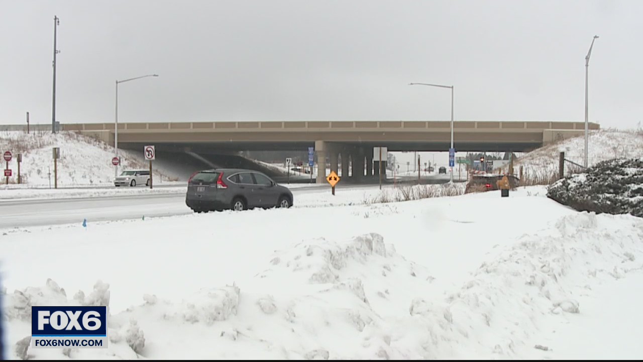 Snowfall makes driving treacherous throughout southeast Wisconsin