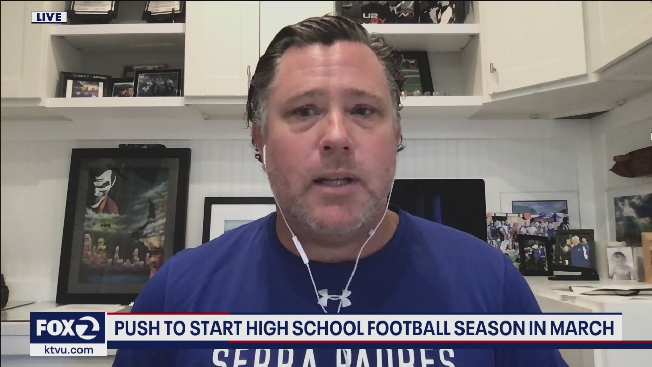 High school coach among many pushing for starting football season in March