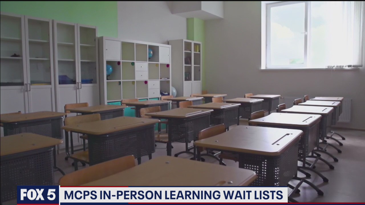 Some Montgomery County parents have had it with in person learning waiting lists