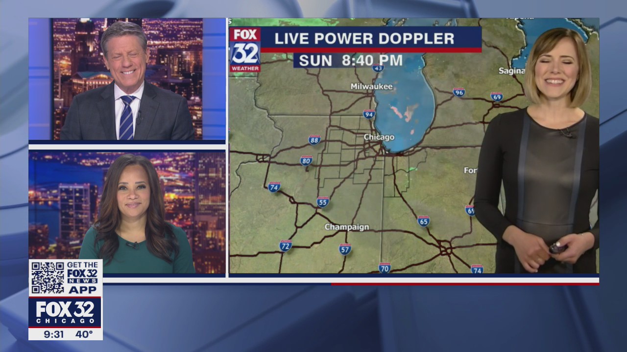 Monday's weather will be comfortable and Tuesday's weather will feel like summer