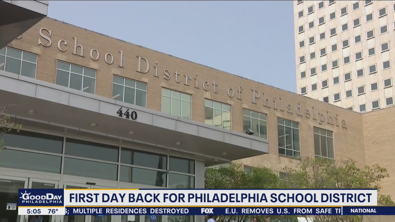 First day back for Philadelphia School District