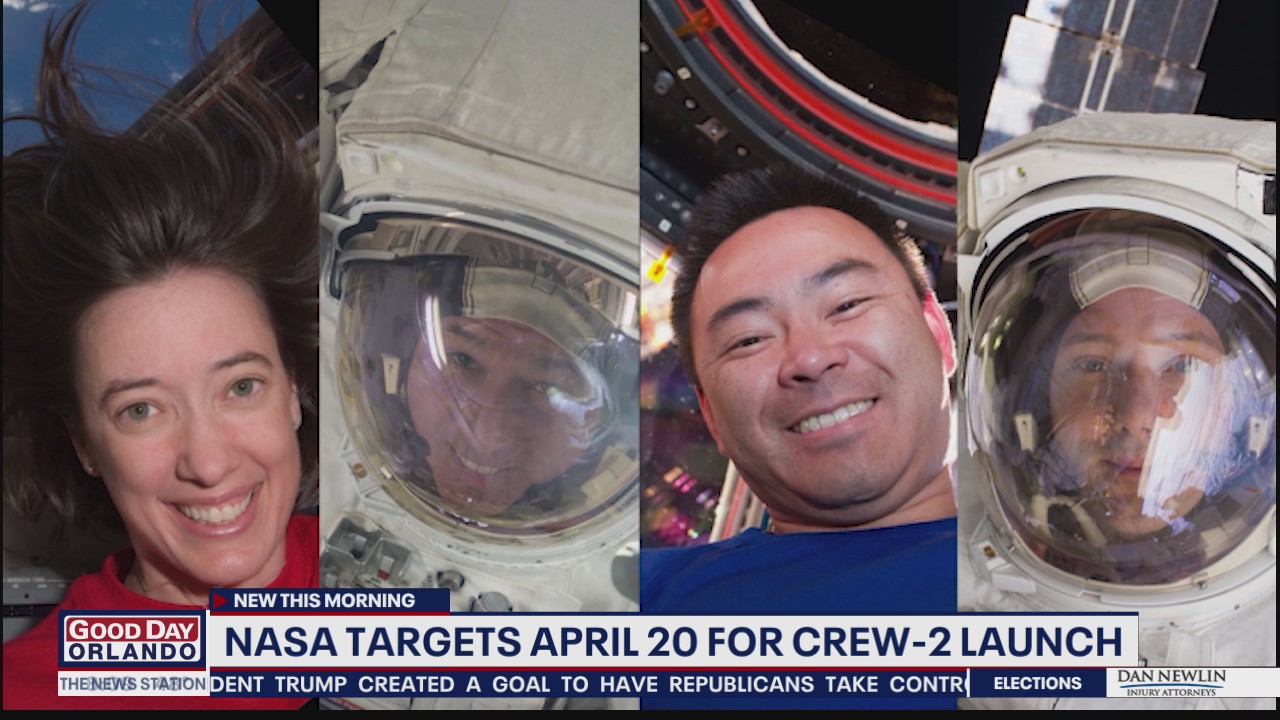 NASA targets April 20 for Crew-2 launch