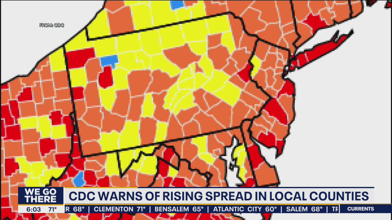 N.J. expected to announce mask requirement for schools as CDC warns of rising spread of COVID-19 in area