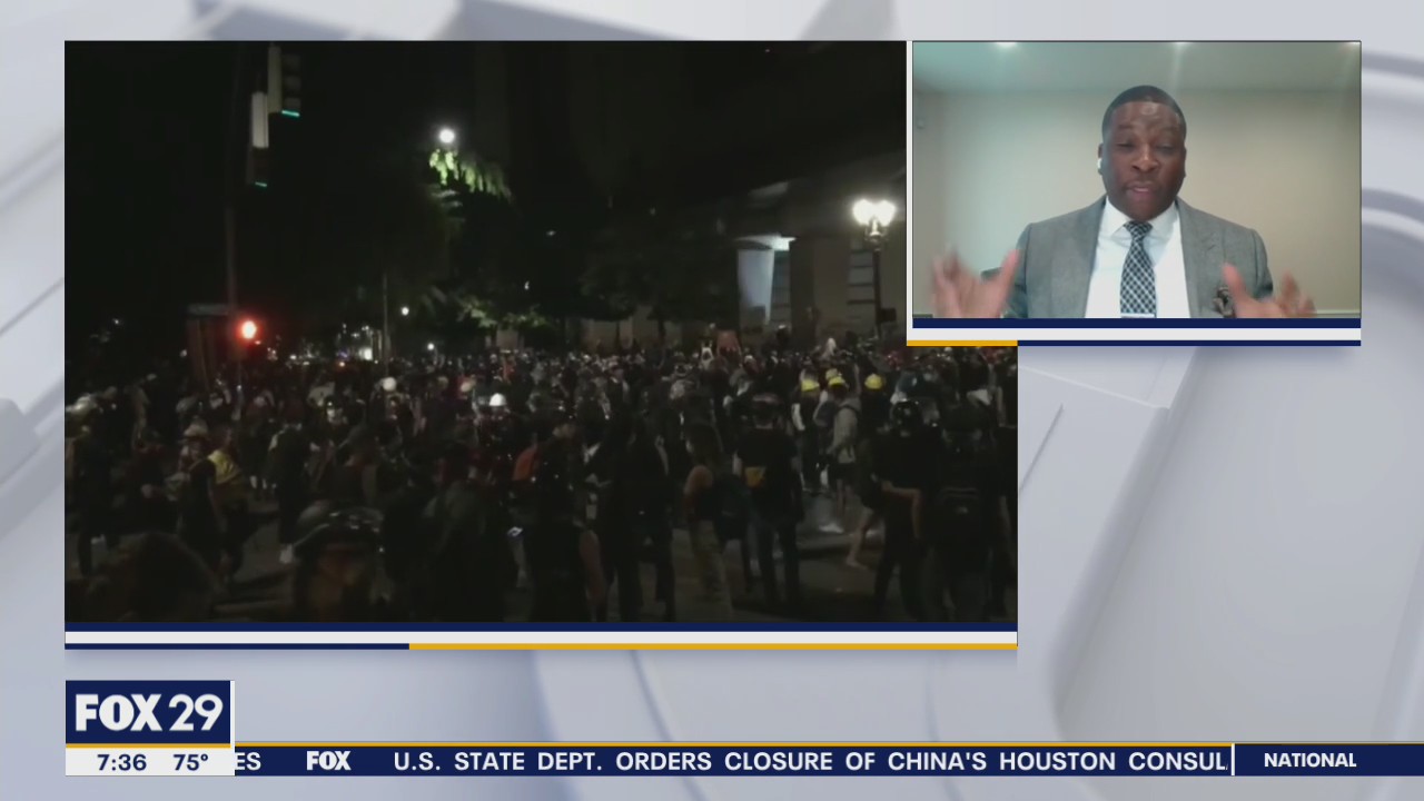 Philadelphia DA announces charges against cop accused of pepper-spraying protestors