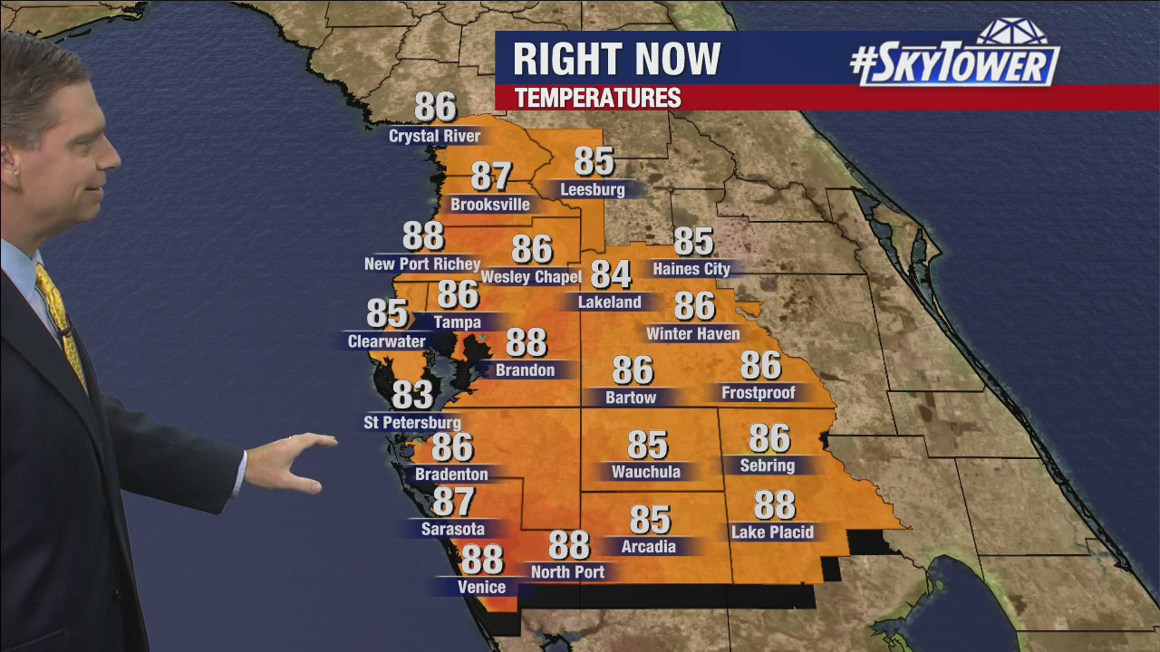 Tuesday afternoon forecast