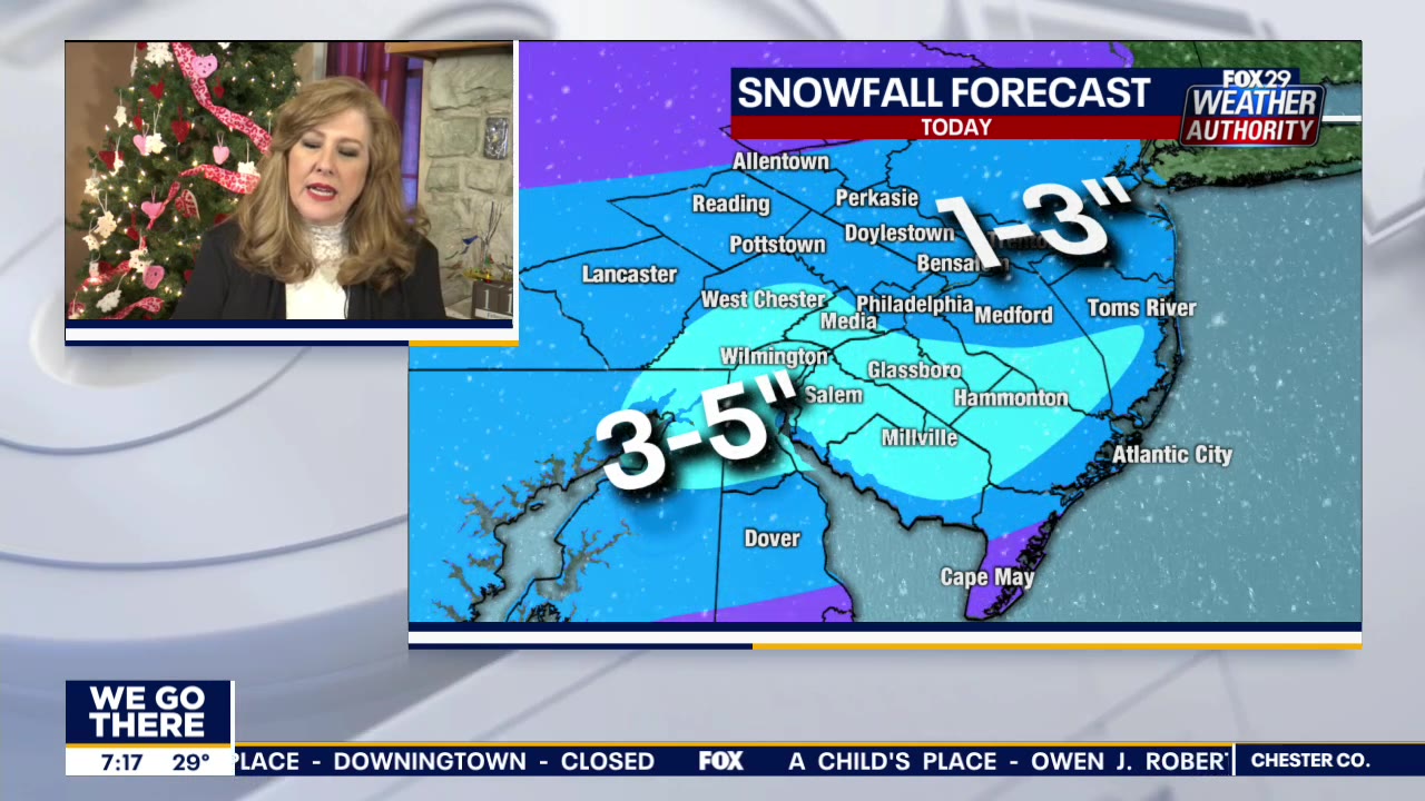 Weather Authority: Light snow continues across region on Thursday