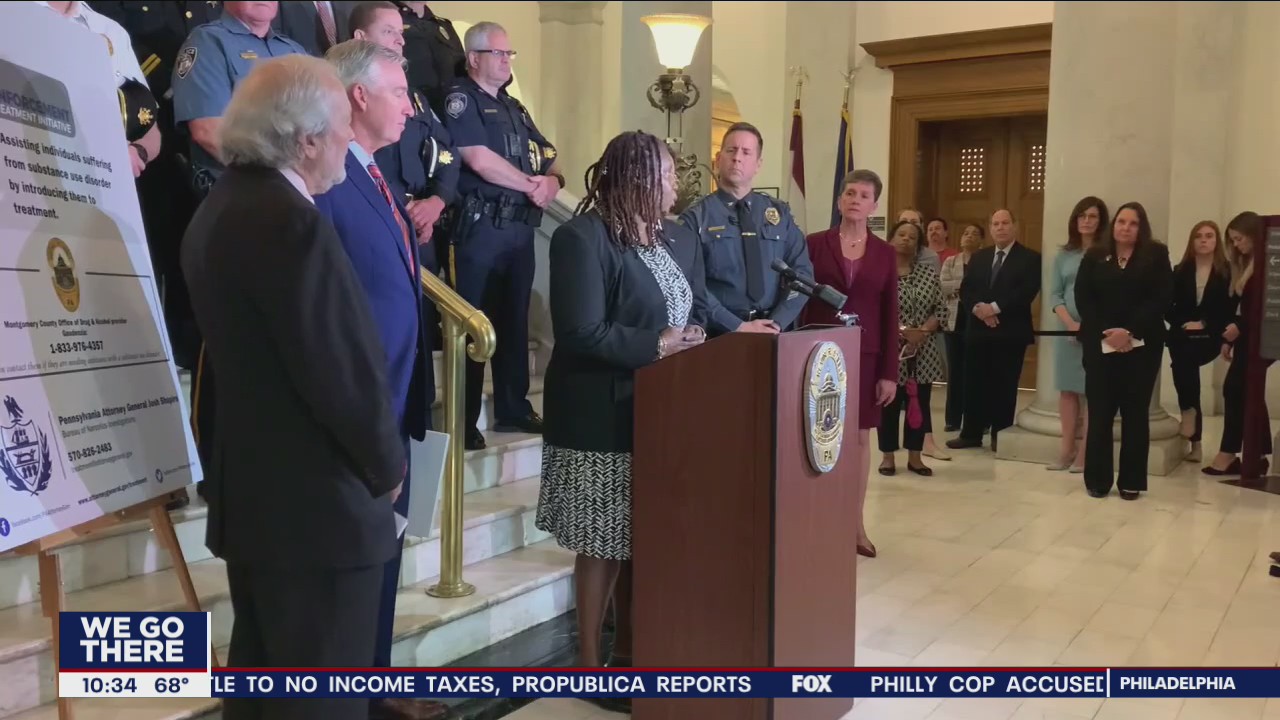 MontCo Police announce new program to treat drug users