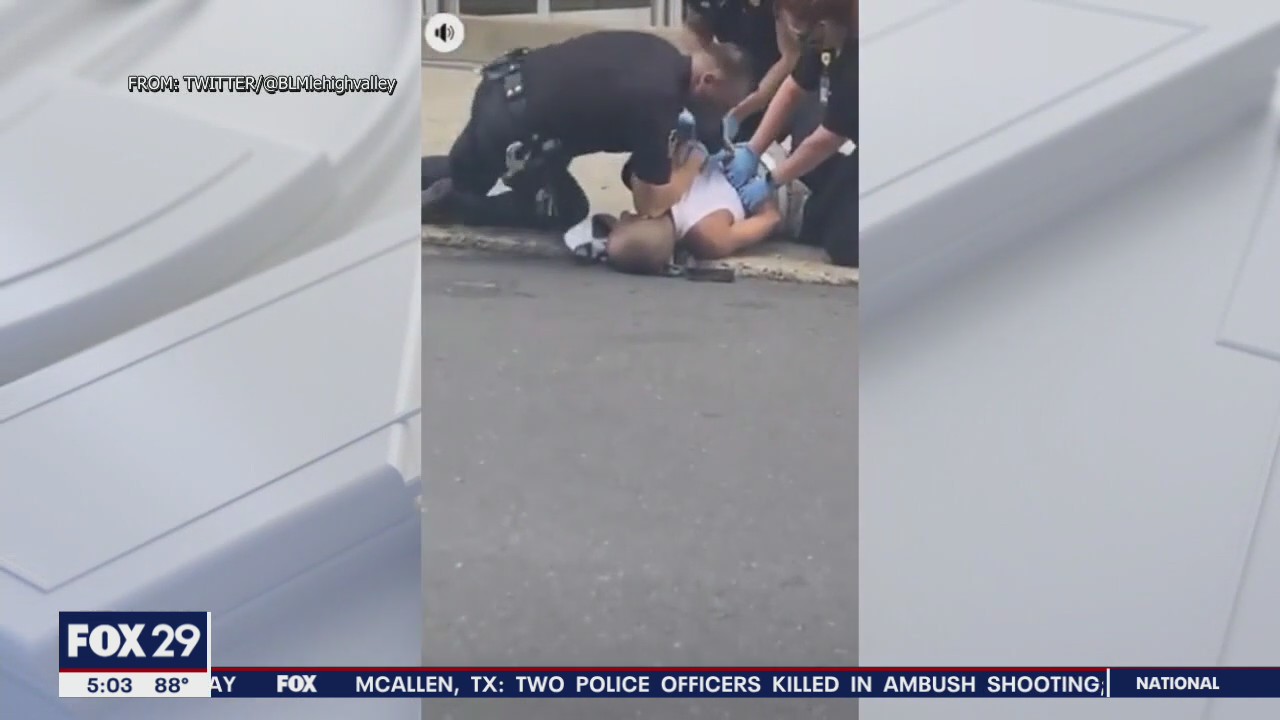 Video that shows officer with knee on man’s neck sparks fury