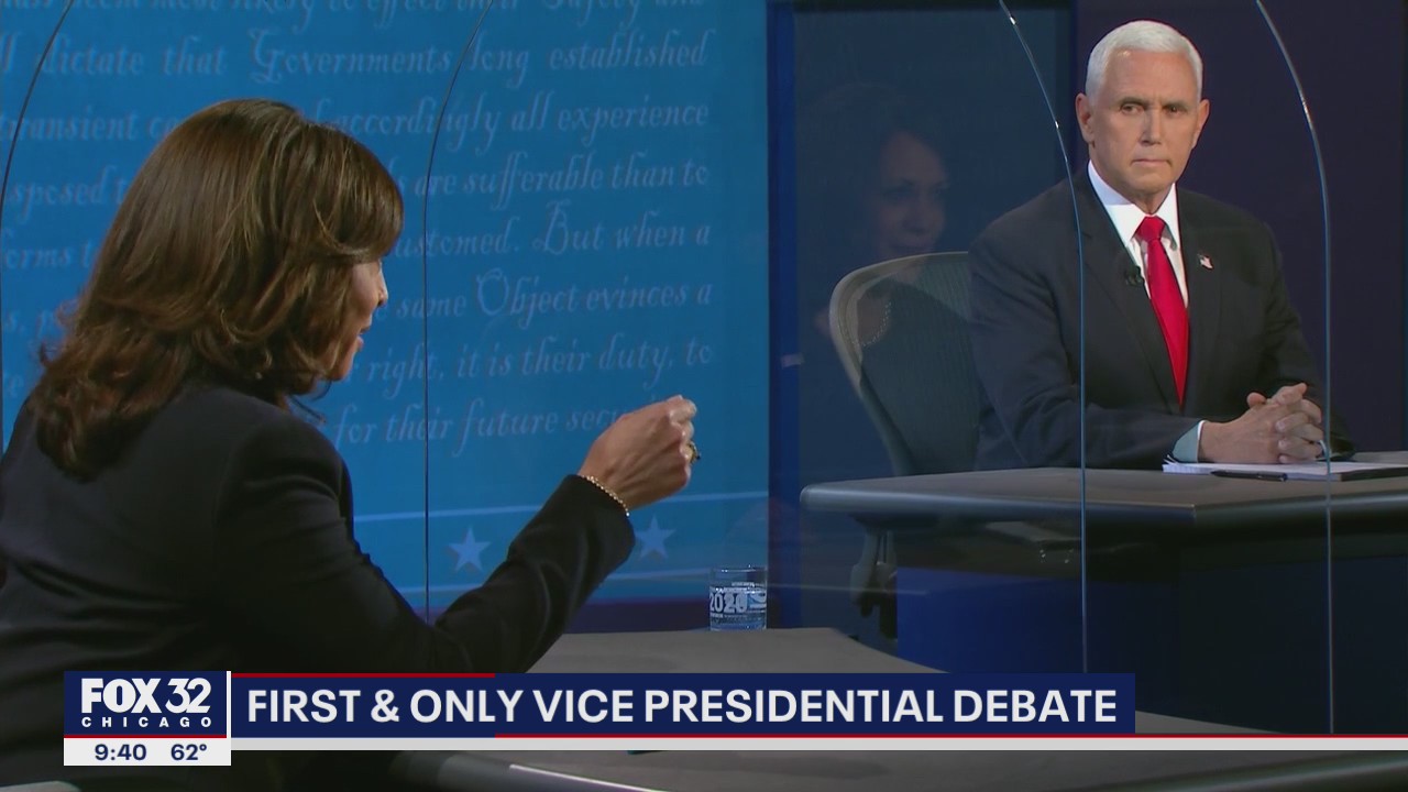 Mike Pence, Kamala Harris spar over COVID-19 in vice presidential debate