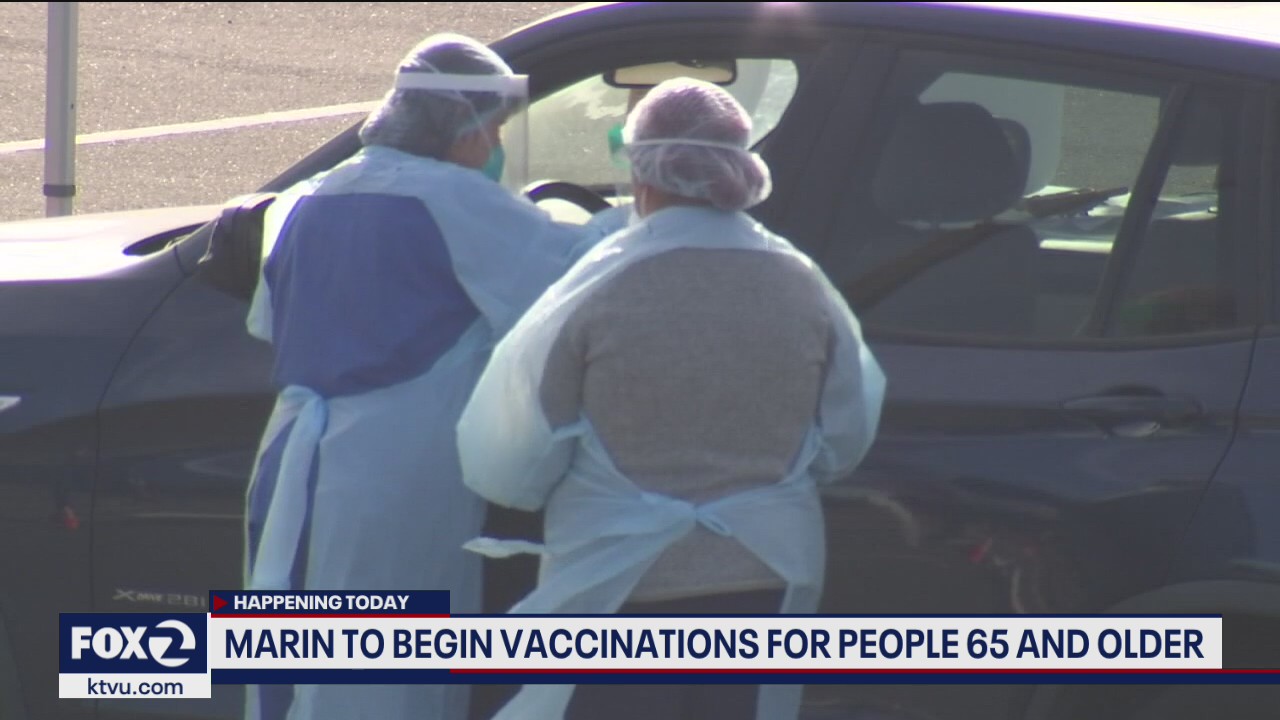 Marin County to begin vaccinations for those 65 and older
