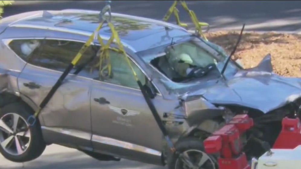 Cause of Tiger Woods' car crash revealed by authorities