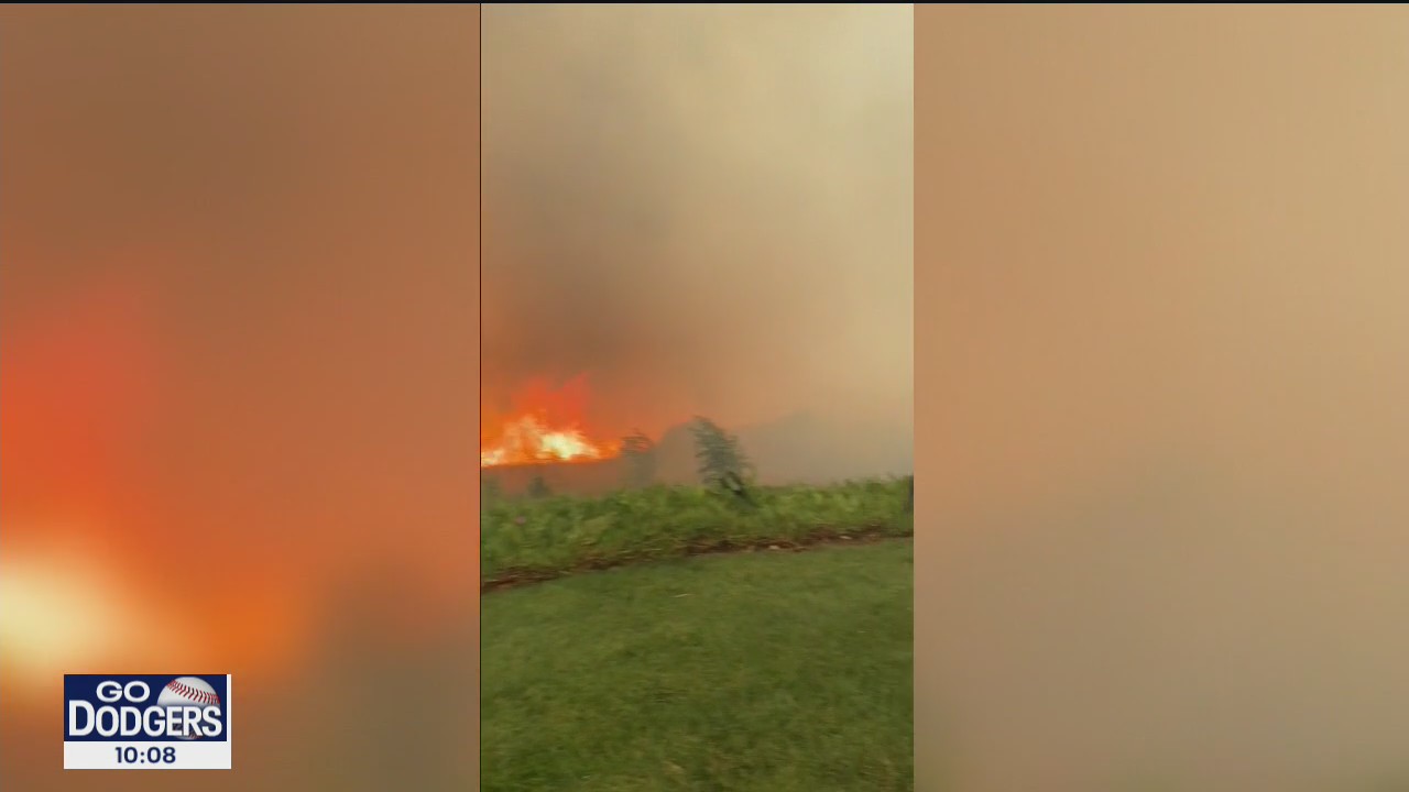 Blue Ridge Fire threatens homes
