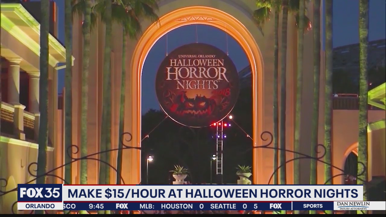 Universal Orlando holding job fair for Halloween Horror Nights