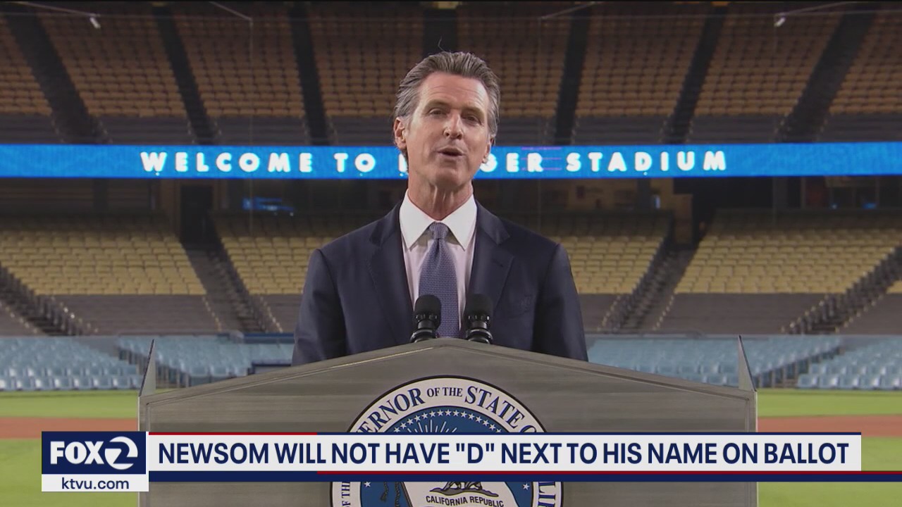 Recall Election: Judge denies Gov. Newsom's request to have 'D' next to name on ballot