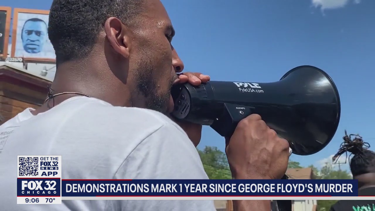 Chicagoans gather to remember George Floyd one year after his death