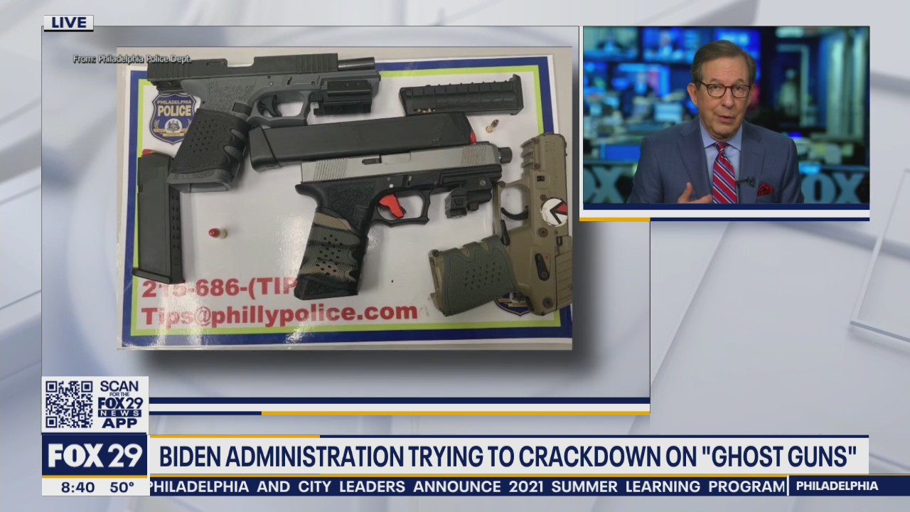 Chris Wallace discusses Biden administration's crackdown on Ghost Guns