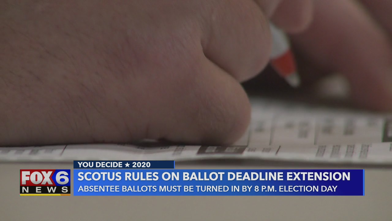 High court won’t extend Wisconsin's absentee ballot deadline