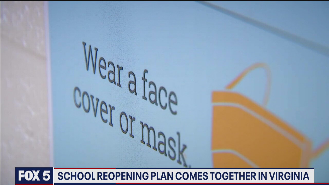School reopening plan comes together in Virginia