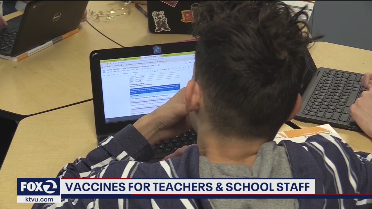 Teachers should be among first to get vaccine