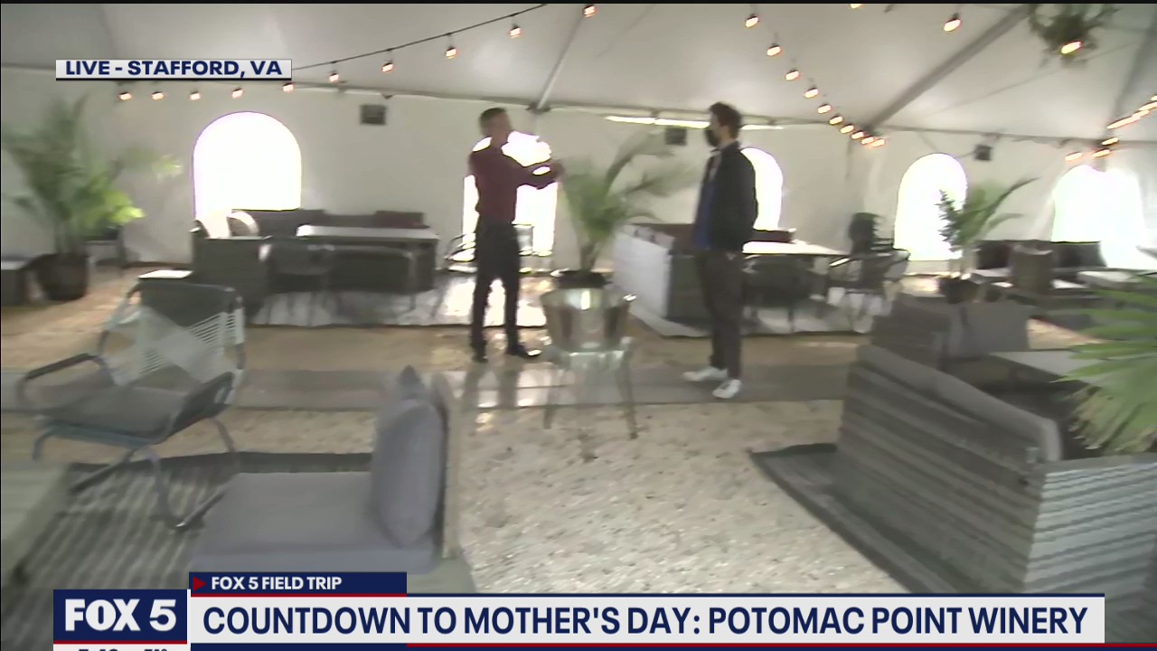 FOX 5 FIELD TRIP: Mother’s Day at Potomac Point Winery