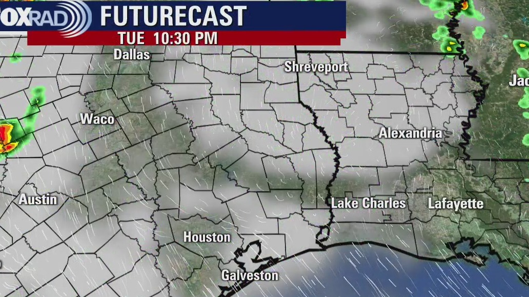 Tuesday evening weather forecast