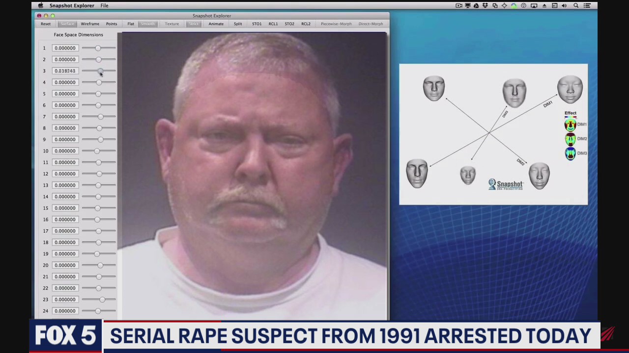 Serial rape suspect from 1991 arrested today