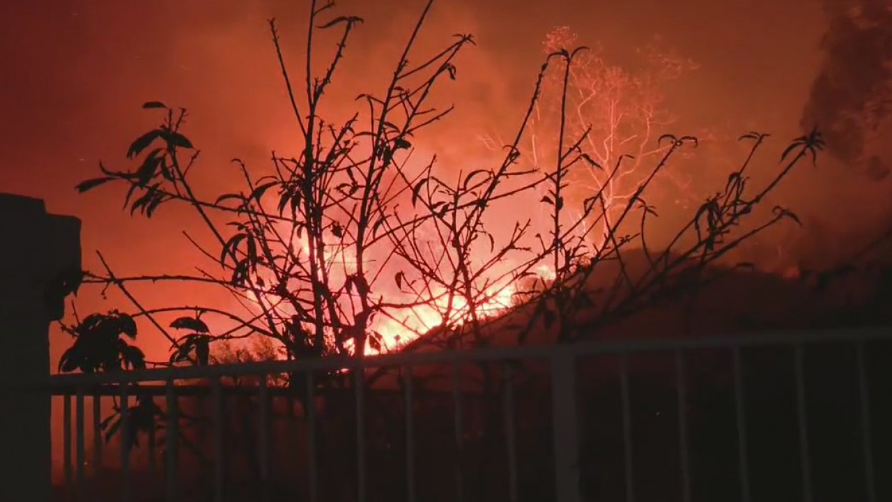 Crews battle Silverado Fire on second day