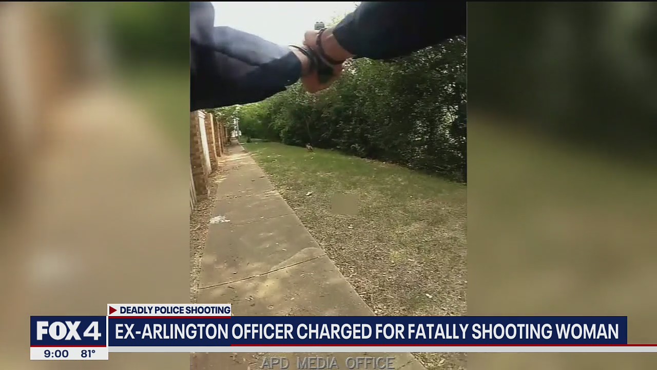 Ex-Arlington officer indicted for killing woman while trying to shoot dog