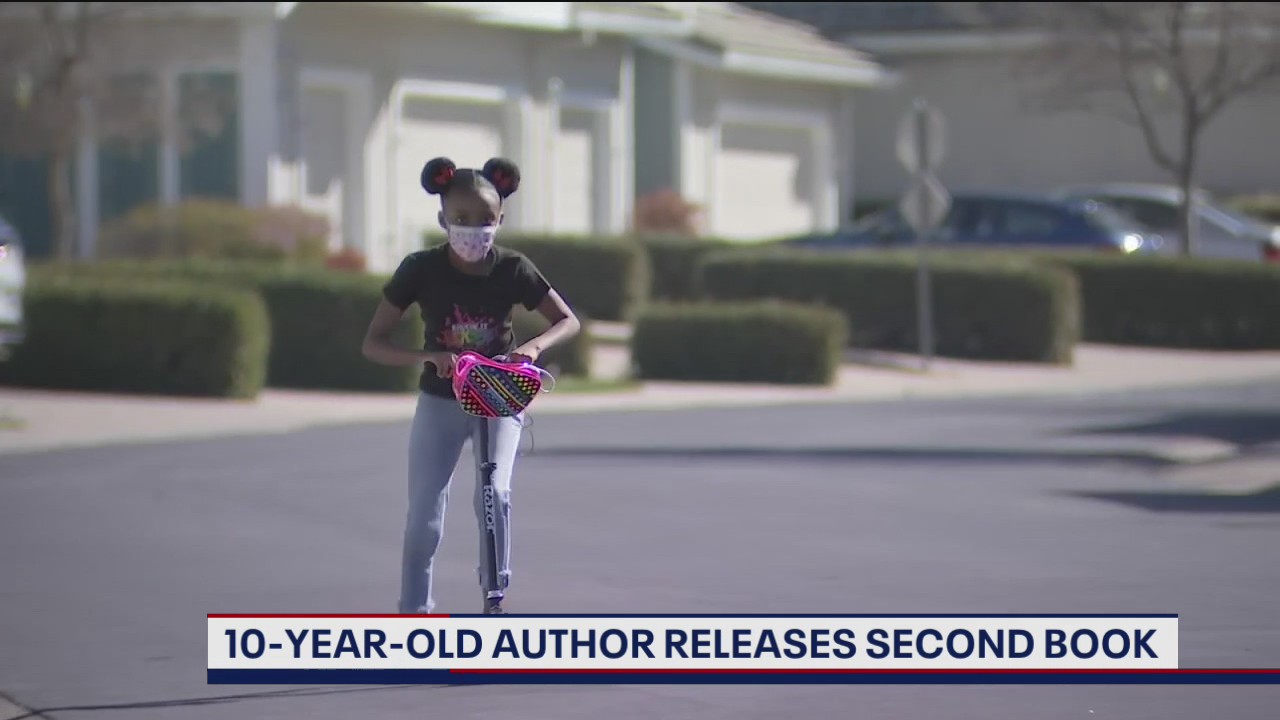 10-year-old bay area author releases second book