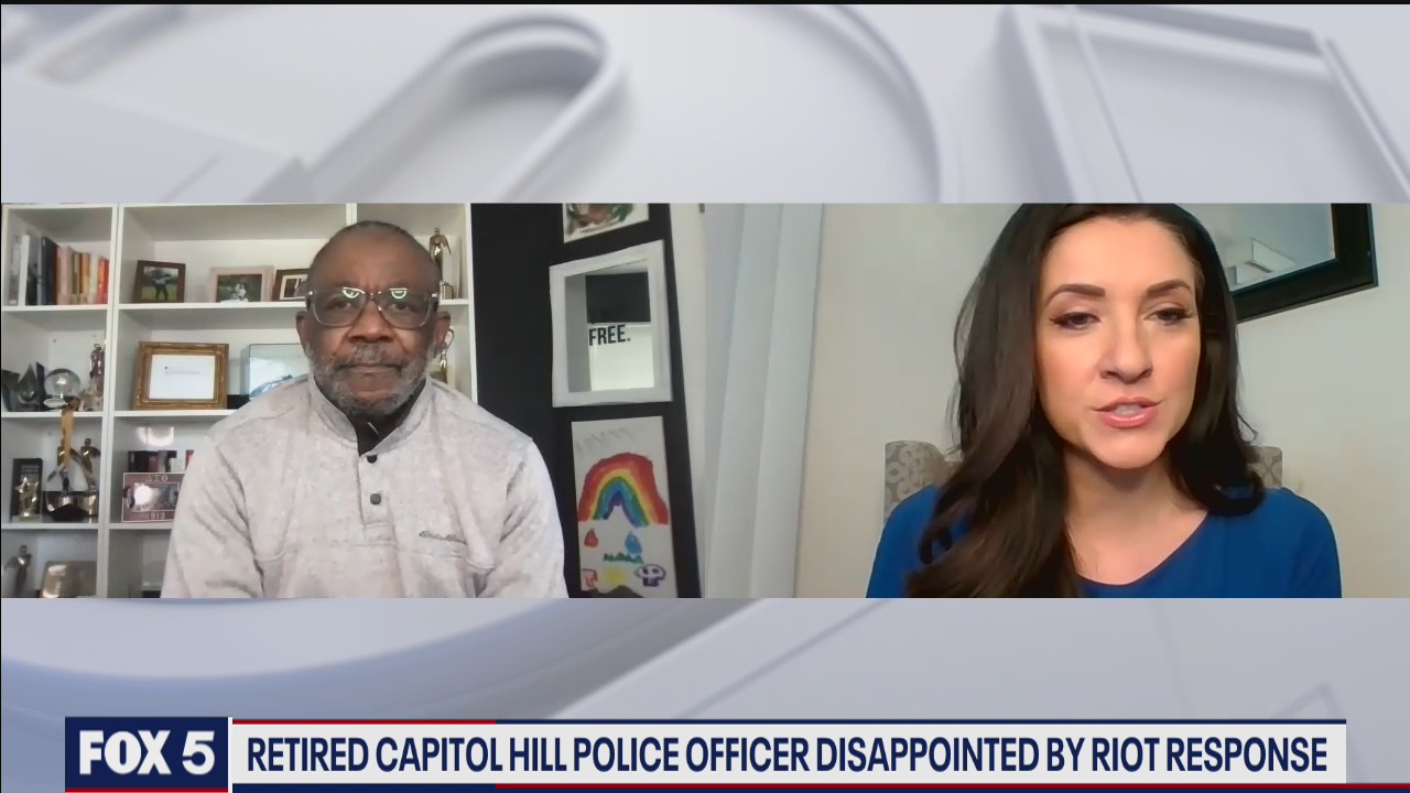 Retired US Capitol police officer disappointed by riot response