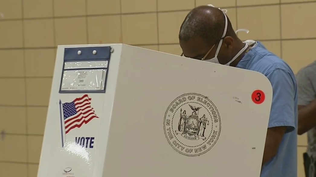 Police at the polls