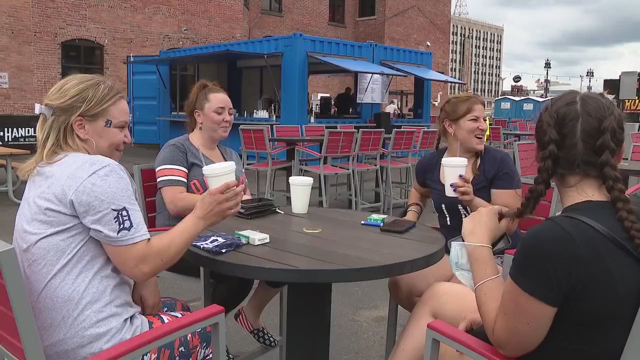 Tigers fans still find way to have fun for unconventional Opening Day