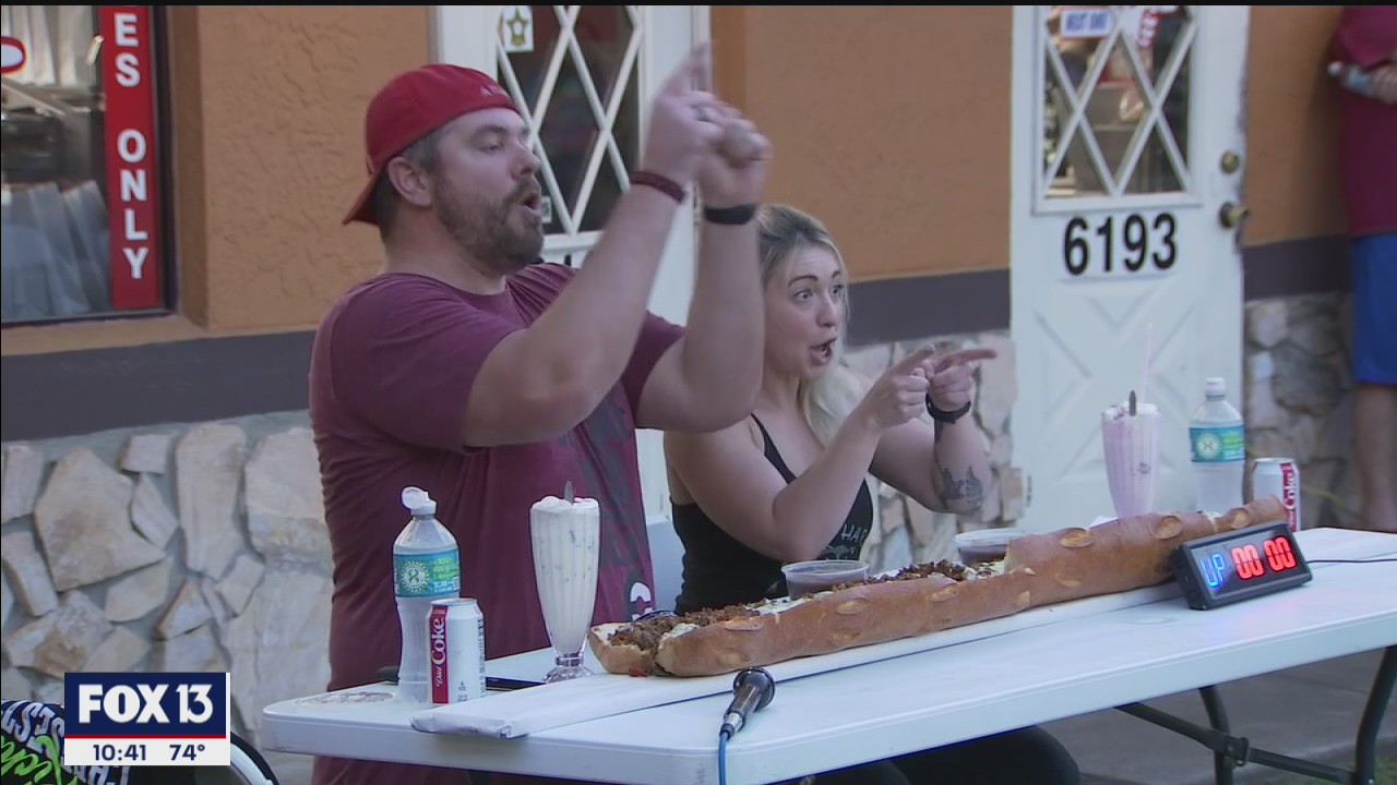 Eating contest helps restaurant launch comeback