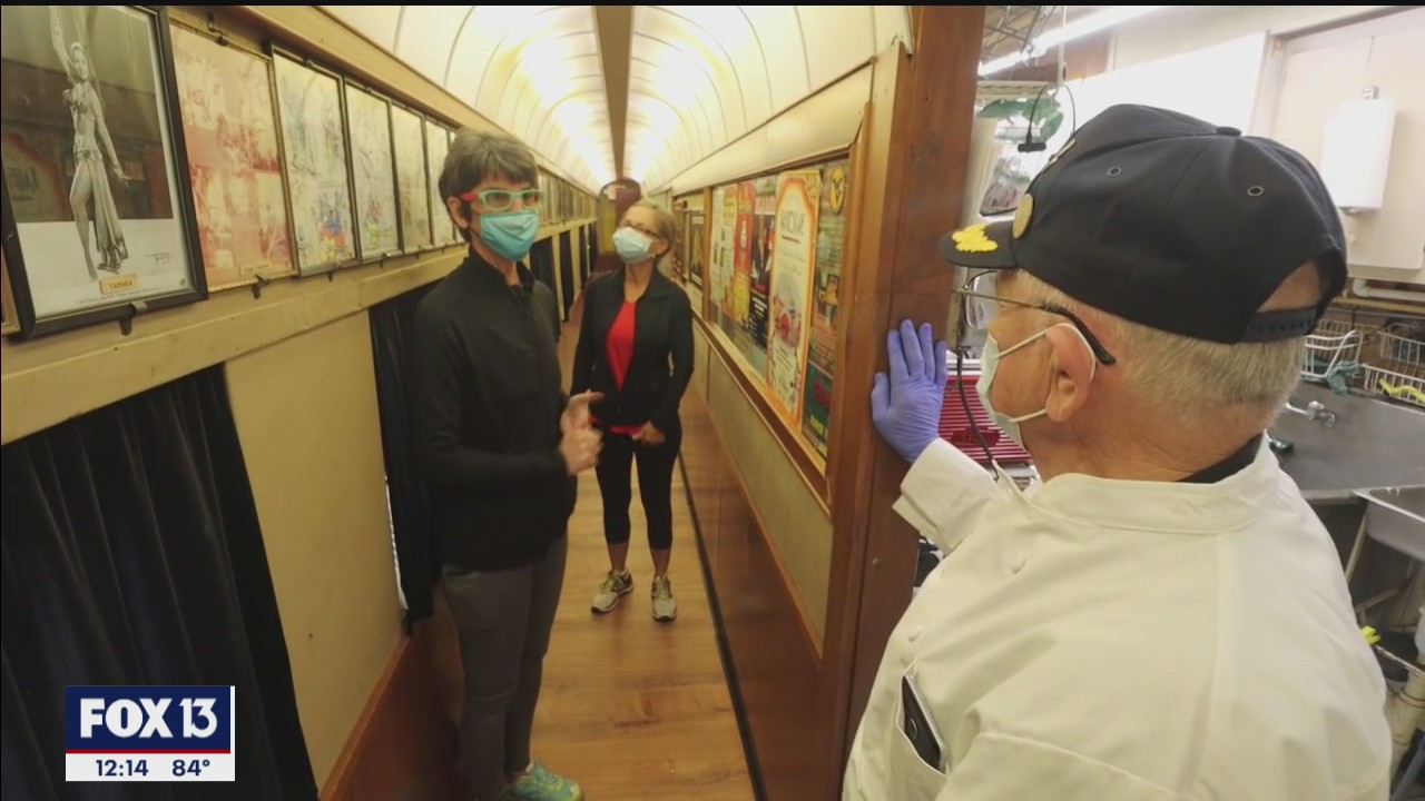Climb aboard 'Bob's Train' for a unique dining experience
