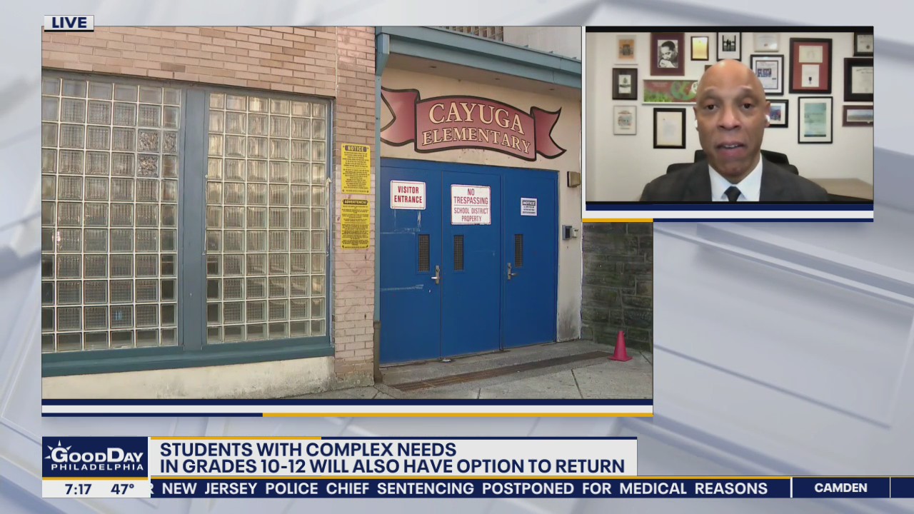 Philadelphia School District announces grades 6-9 will have option to return to school starting May 10th