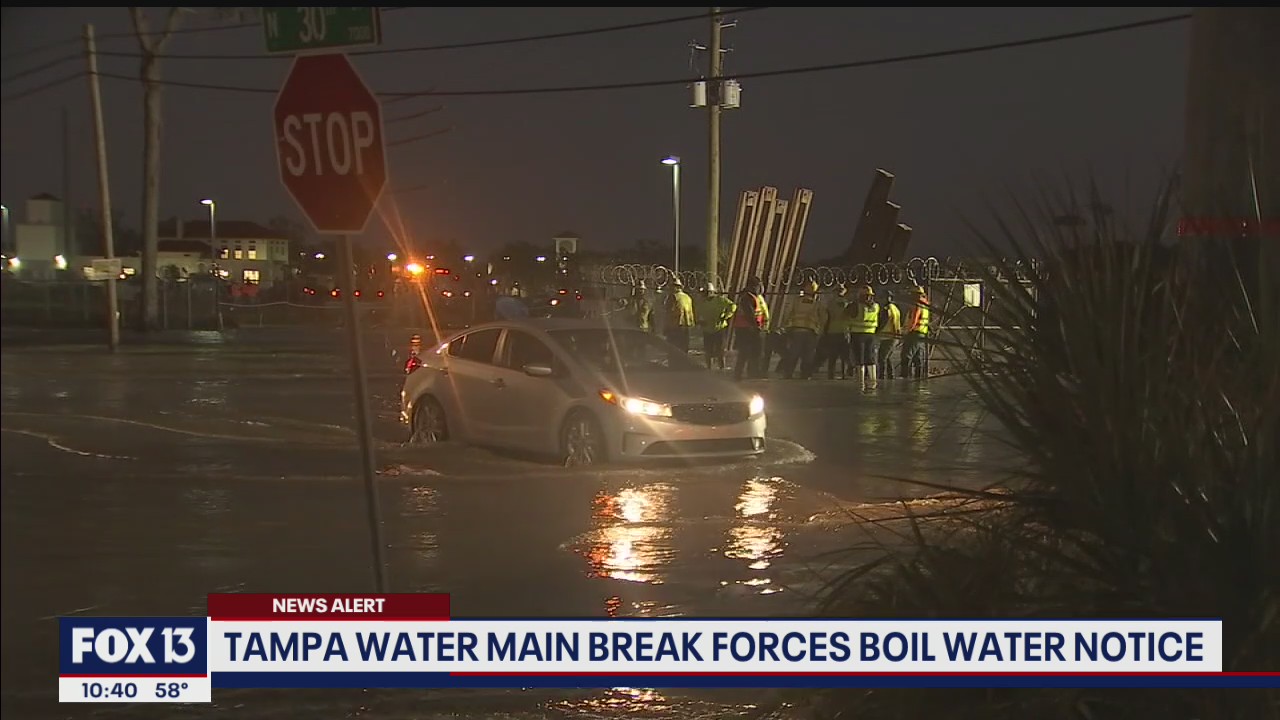 Crews working overnight to repair main break
