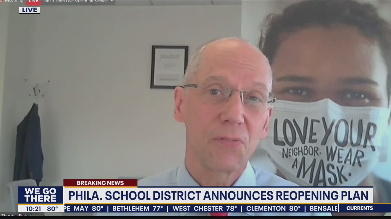 Dr Thomas Farley on Philly school reopening plan
