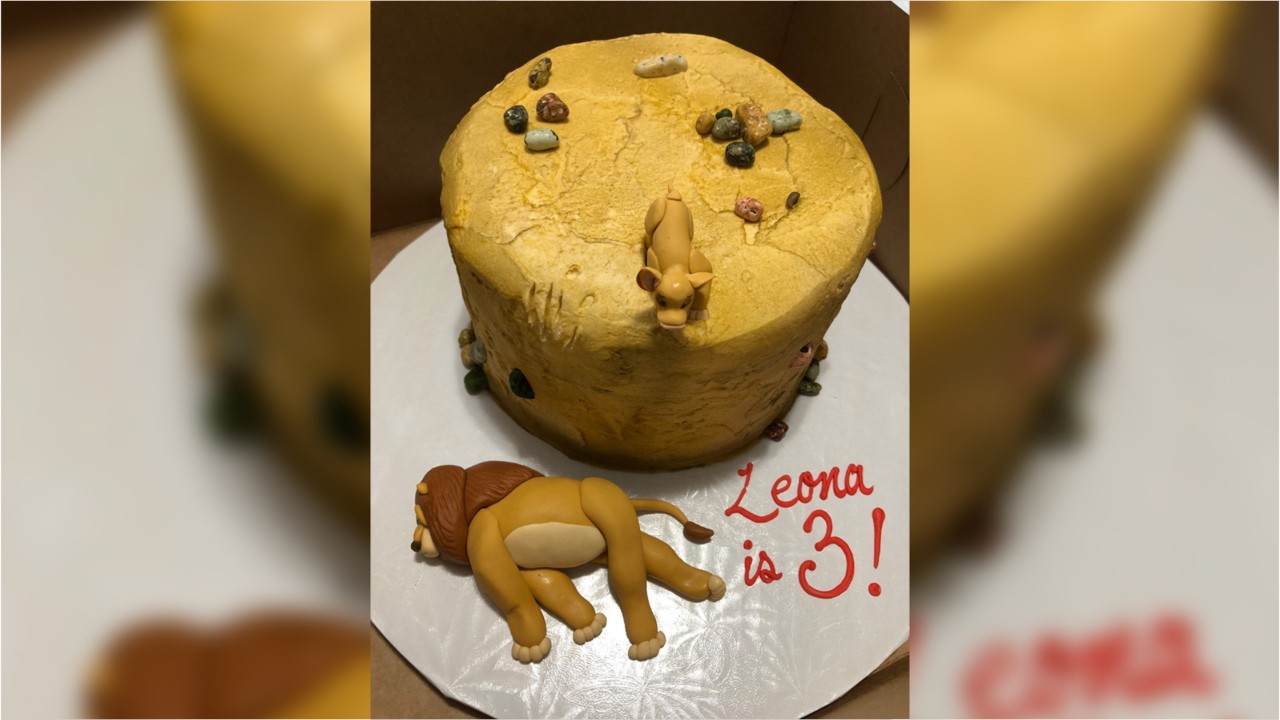 Toddler asks for morbid Lion King-themed cake for birthday