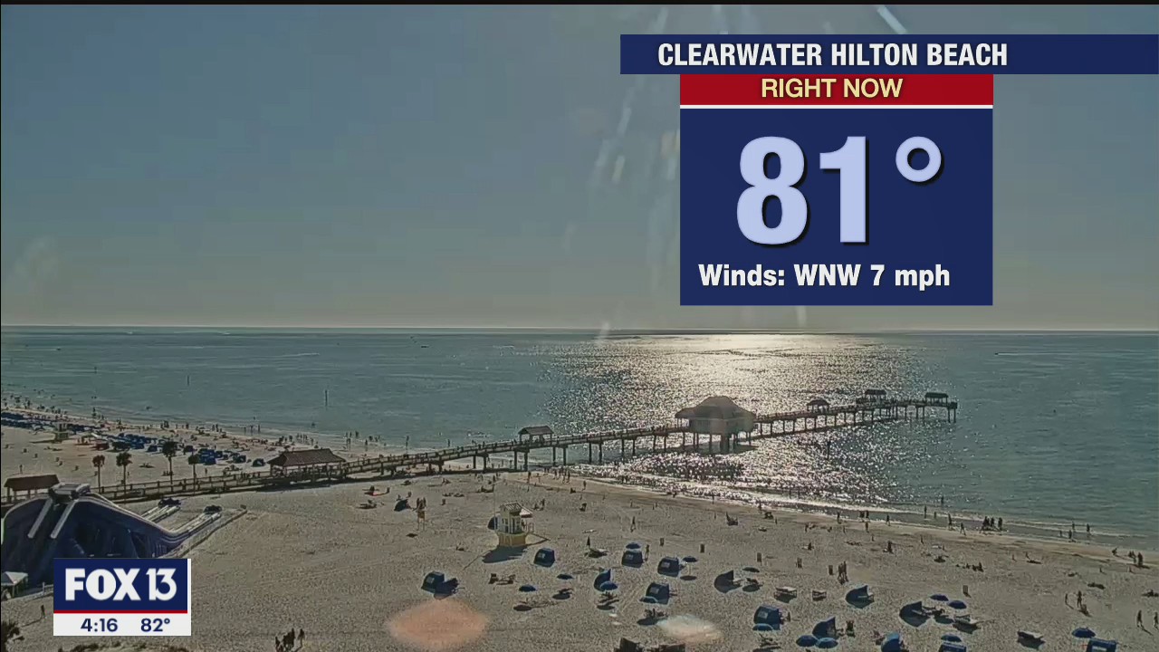 Friday evening forecast