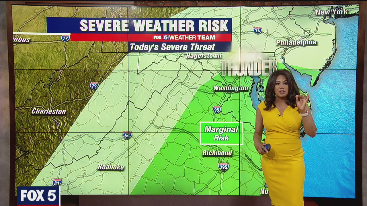 FOX 5 Weather forecast for Wednesday, May 5